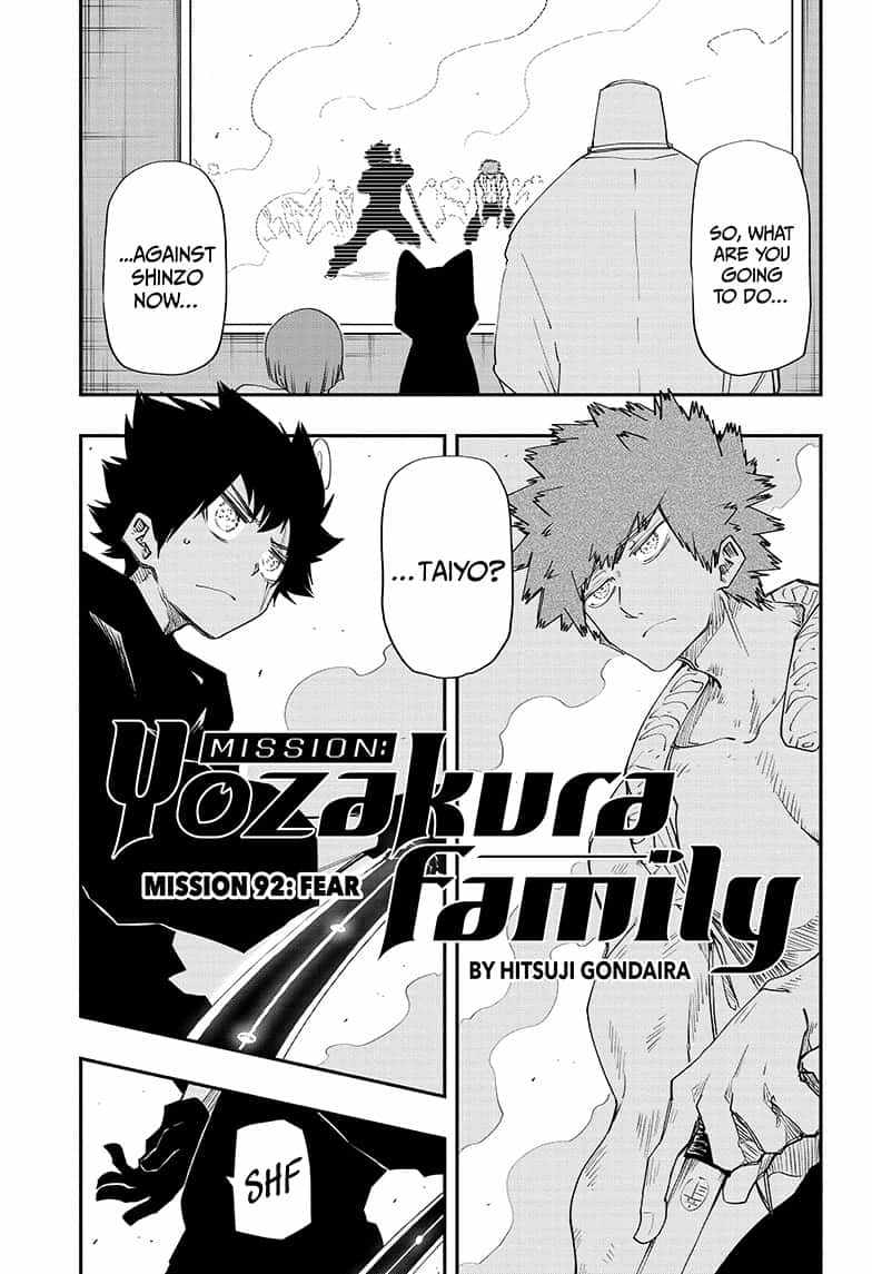 Mission: Yozakura Family Chapter 92 1